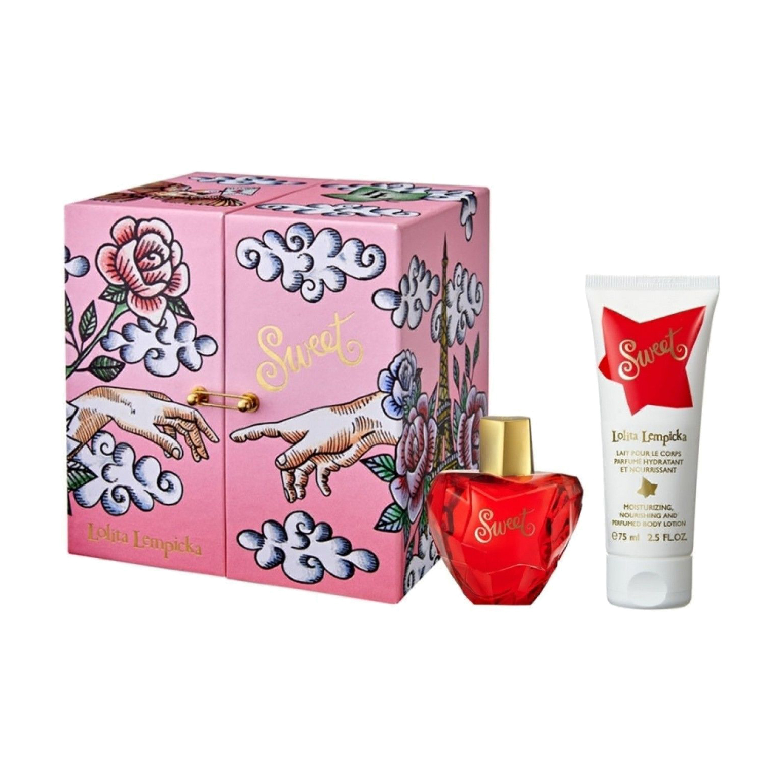 Парфумований набір Lolita Lempicka Sweet жіночий (парфумована вода, 50 мл + лосьйон для тіла, 75 мл)